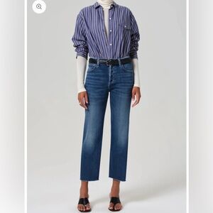 Citizens of Humanity Palma Straight Jean in Ambry wash